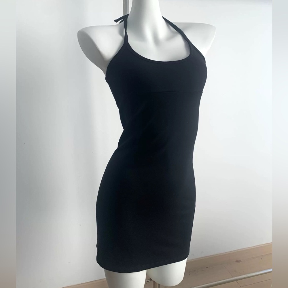 Sunday Best Black Mini Dress - Picture 2 of 3